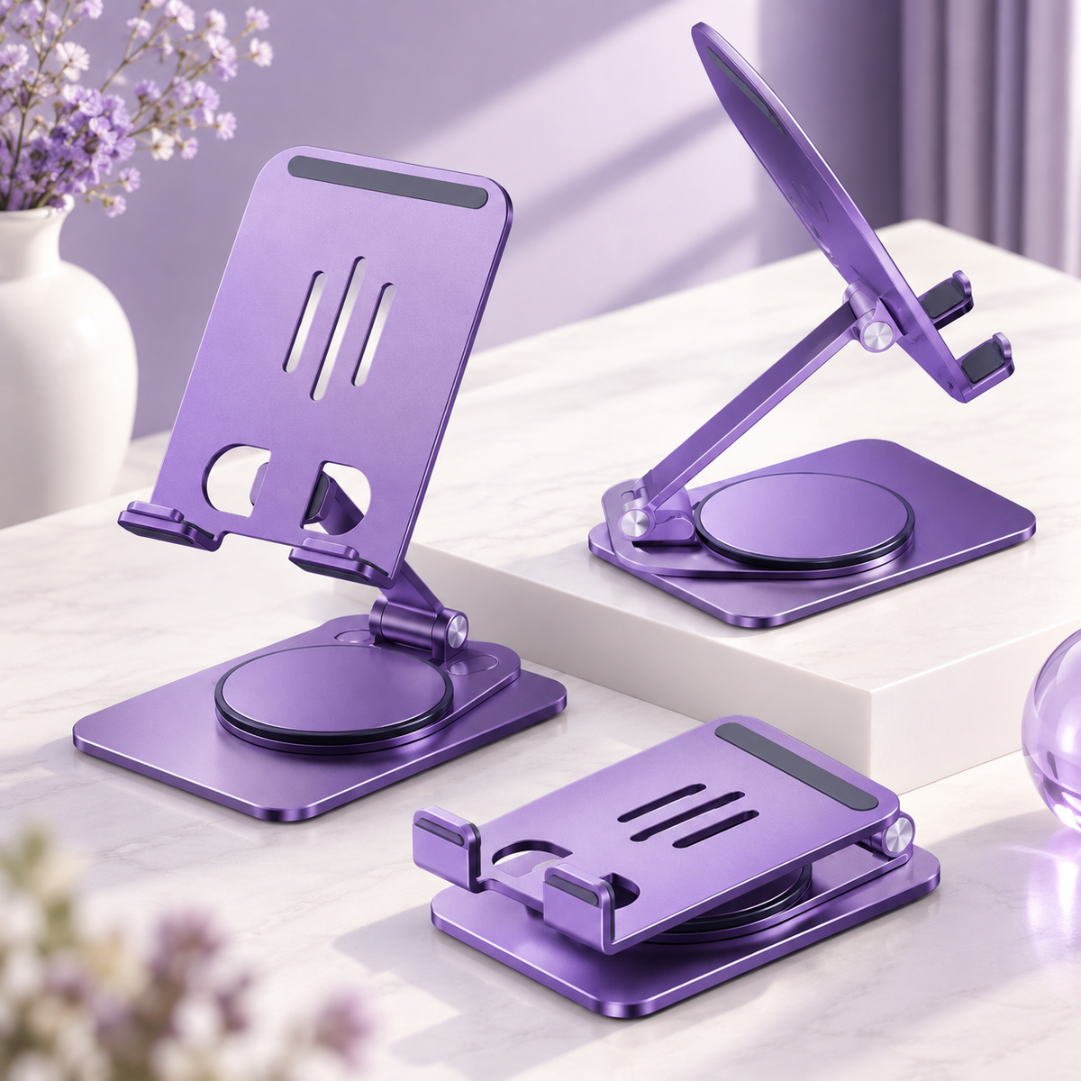360° Rotating Metal Phone Tablet Stand